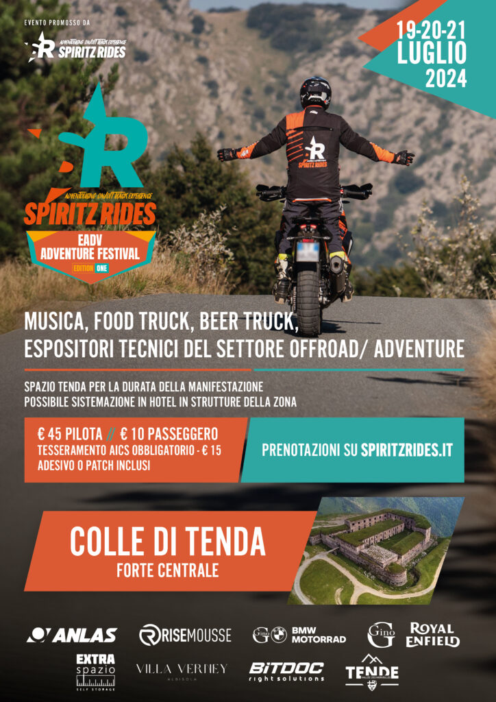 Spiritz Rides - Adventouring On Off Track Experience - EADV Adventure Festival - Edition One - Luglio 2024 - Colle di Tenda